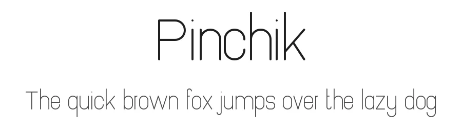 Pinchik by VPcreativeshop — Sans Serif Font