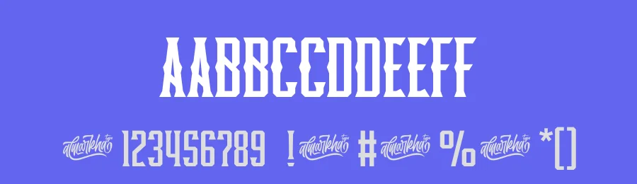 Pineforest by Almarkhatype — Decorative Font — thumbnail 3