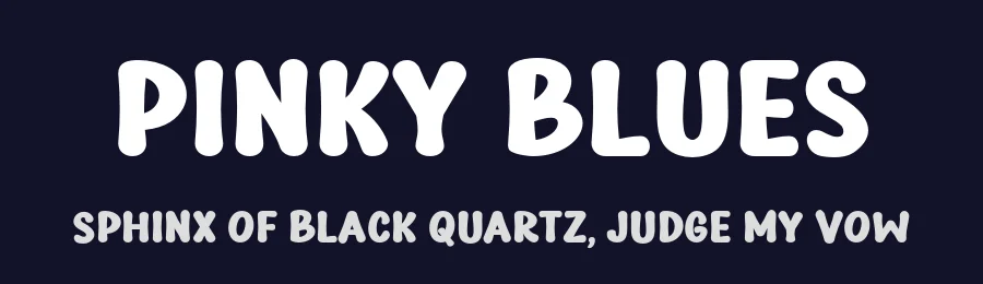 Pinky Blues by MJType — Decorative Font — thumbnail 2