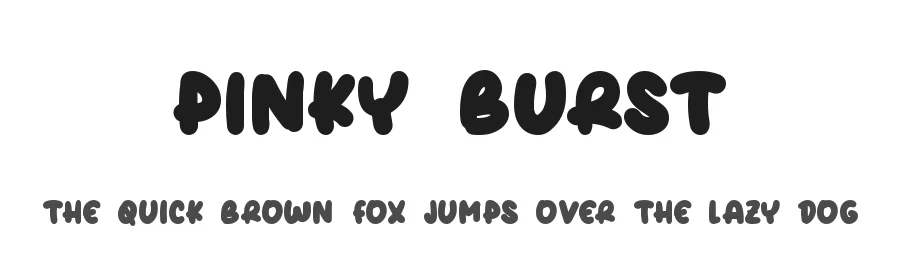 Pinky Burst by DM Letter Studio - Dimas Prasetyo β Decorative Font