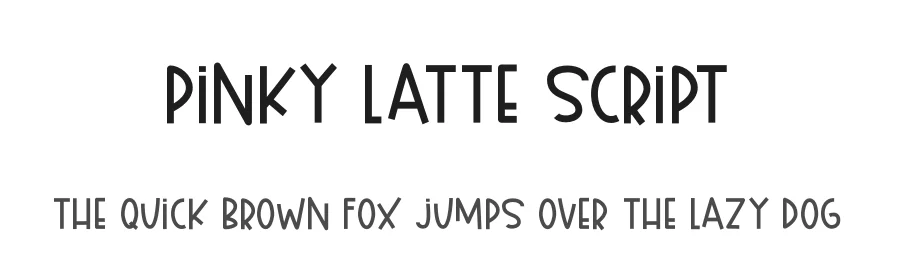 Pinky Latte Script