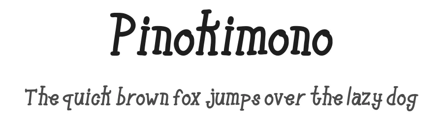 Pinokimono
