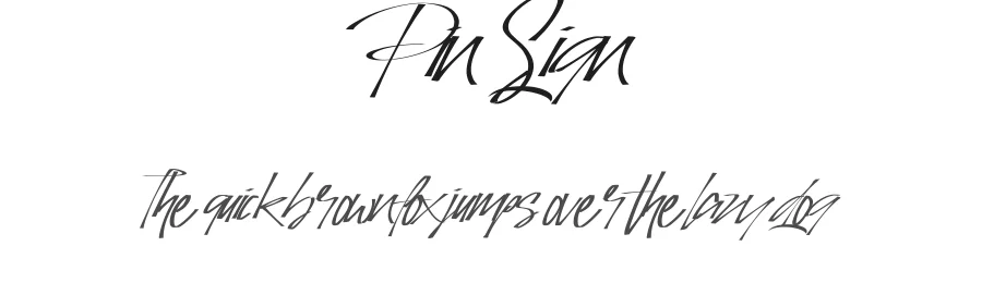 Pin Sign