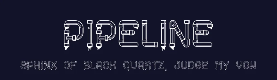Pipeline by ThorType — Decorative Font — thumbnail 2