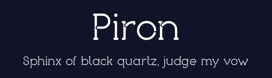 Piron by Typedepot — Sans Serif Font — thumbnail 2