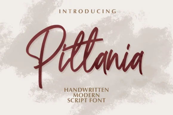 Pittania Font by 24Design Studios — Script Handwritten Font