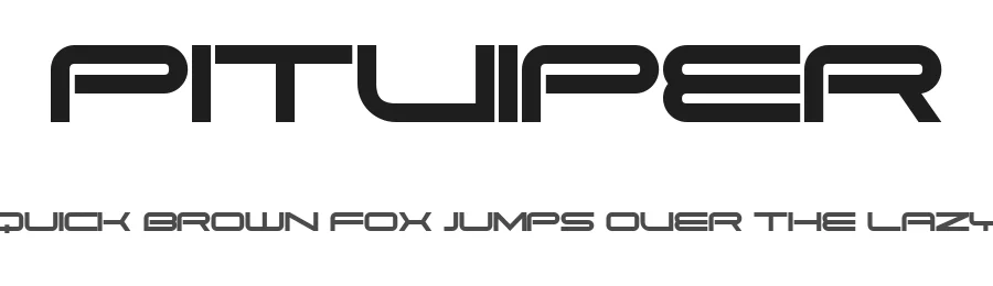 Pitviper by Vladimir Nikolic — Display Font