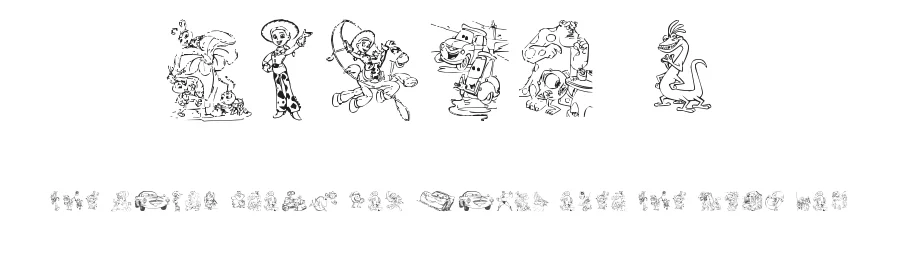 Pixar 1 by Ding Bang — Dingbats Font