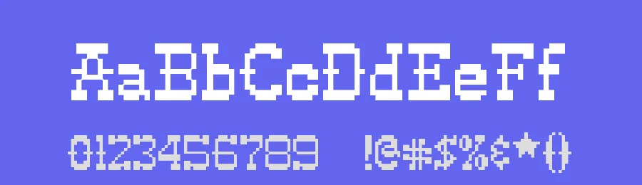 Pixel Cowboy by Pixel Sagas — Decorative Font — thumbnail 3