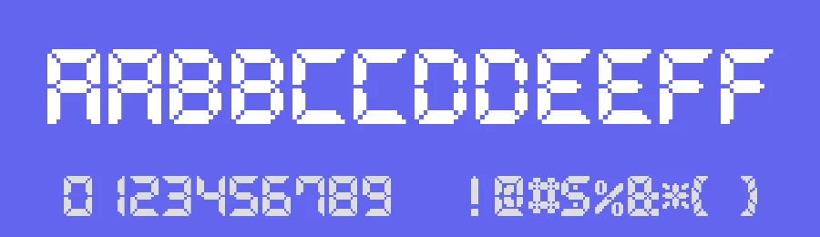 Pixel LCD7 by Style-7 — Display Font — thumbnail 3