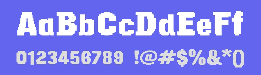 Pixel O10 Bott by Galdino Otten Fonts — Display Font — thumbnail 3