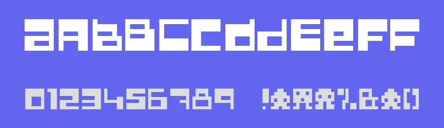 Pixel Power by dustBUST — Display Font — thumbnail 3