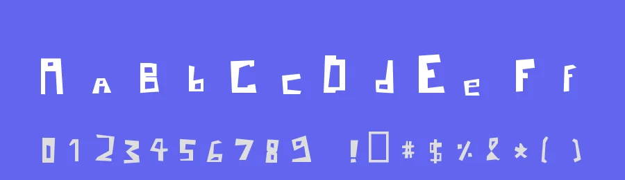 Pixel Signboard by Extram Studios — Decorative Font — thumbnail 3