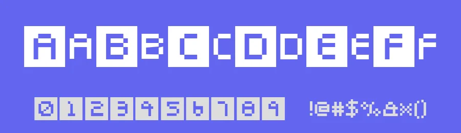 Pixel Twist by Simon Murdoch — Display Font — thumbnail 3