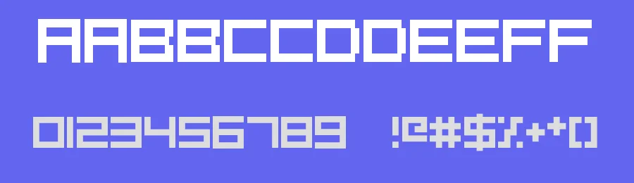 PixelCaps! by Markus Koellmann — Display Font — thumbnail 3