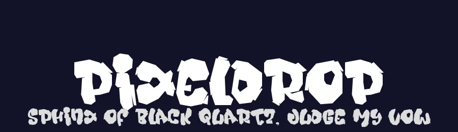 Pixeldrop by Cikareotype Studio — Script Handwritten Font — thumbnail 2
