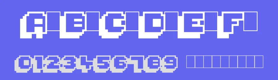 Pixelmania by imagex — Display Font — thumbnail 3