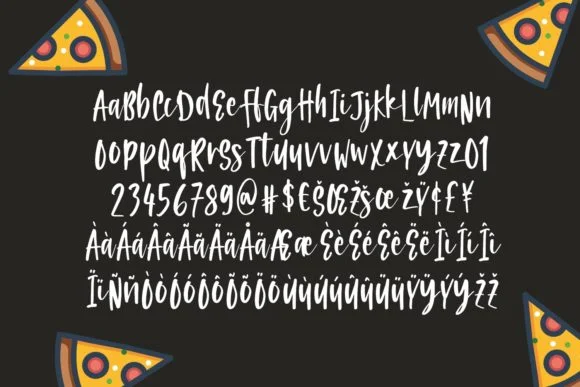 Pizza Travel Font by Graphicfresh — Script Handwritten Font — thumbnail 6