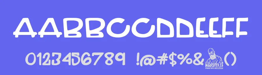 Plaga de Ratas by Woodcutter — Decorative Font — thumbnail 3