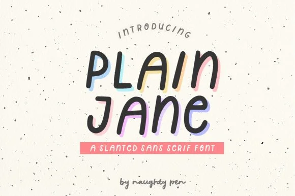 Plain Jane Font by Naughty Pen — Script Handwritten Font
