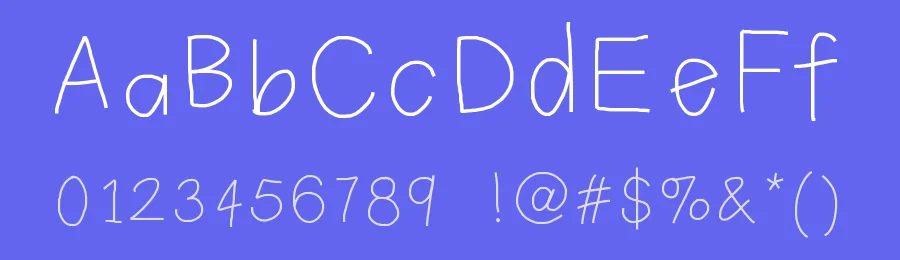 Plain Print by katherine — Script Handwritten Font — thumbnail 3