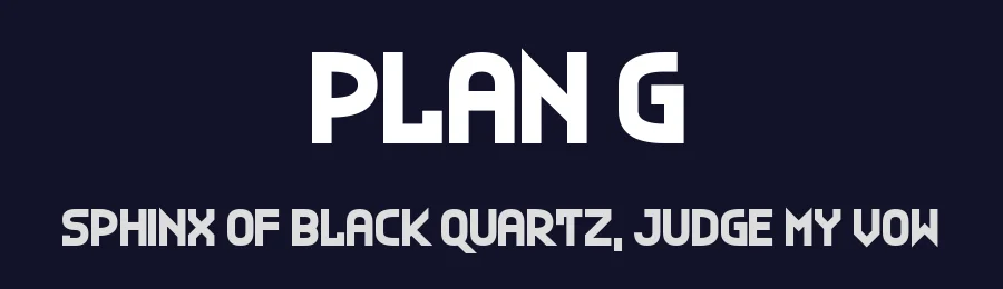 Plan G by Chequered Ink — Sans Serif Font — thumbnail 2