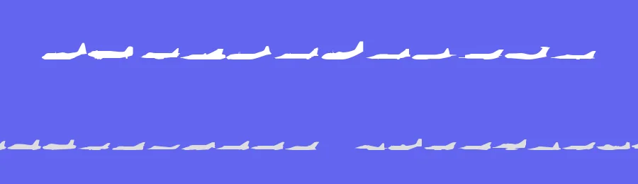 Planes-S-Modern by Tom Mouat — Dingbats Font — thumbnail 3
