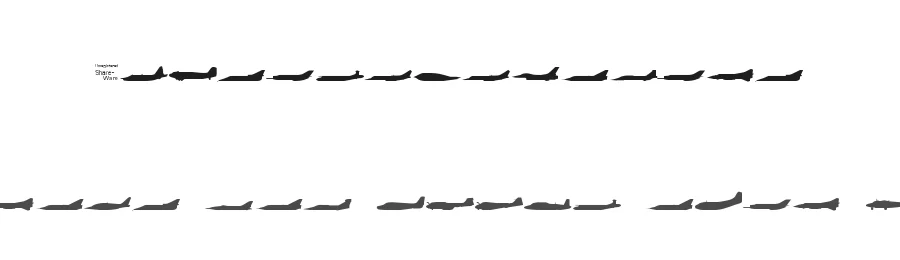 Planes-S-Modern by Tom Mouat — Dingbats Font
