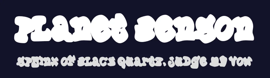 Planet Benson by Typodermic Fonts — Script Handwritten Font — thumbnail 2