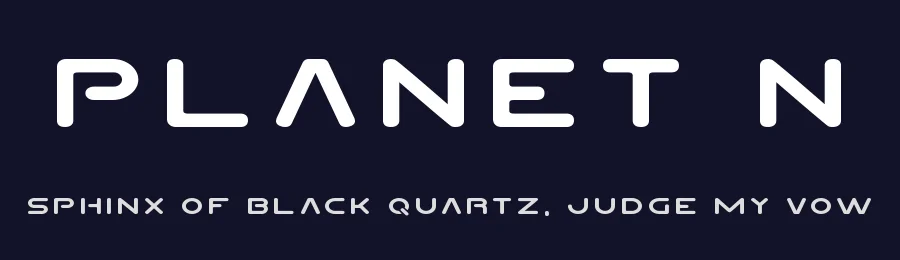 Planet N by Iconian Fonts — Display Font — thumbnail 2