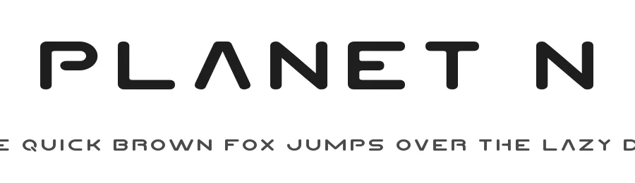 Planet N by Iconian Fonts — Display Font