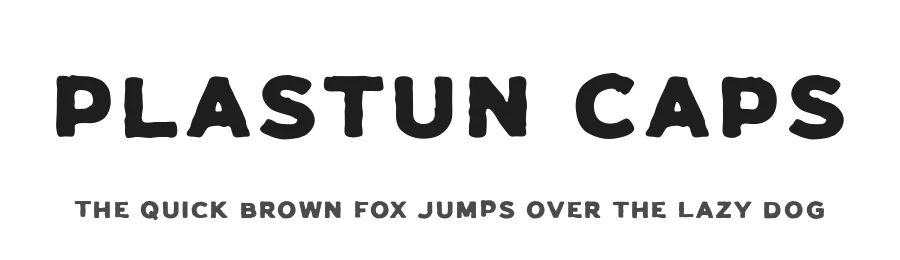 Plastun Caps by Edignwn Type — Decorative Font