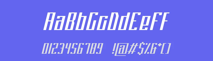 Platform Eight by Frederic — Display Font — thumbnail 3