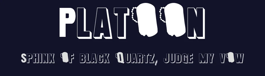 Platoon by SpideRaYsfoNtS — Sans Serif Font — thumbnail 2