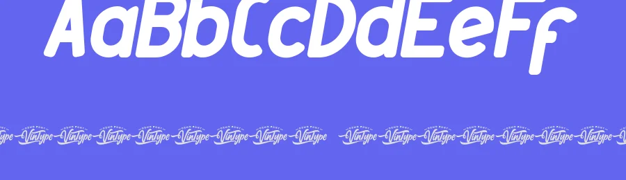 Play And Learn by VinType — Sans Serif Font — thumbnail 3