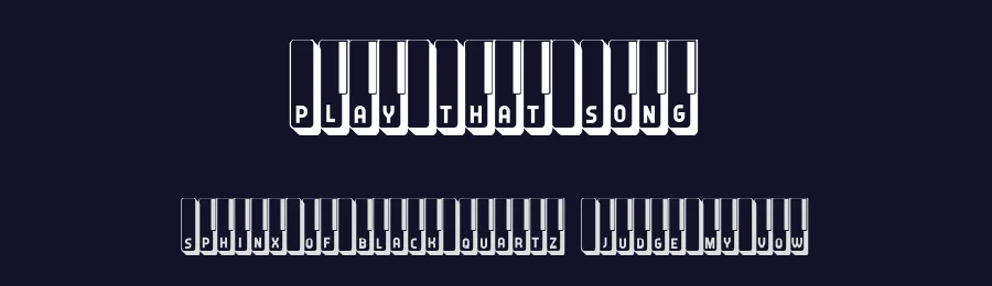 Play That Song by Vladimir Nikolic — Decorative Font — thumbnail 2