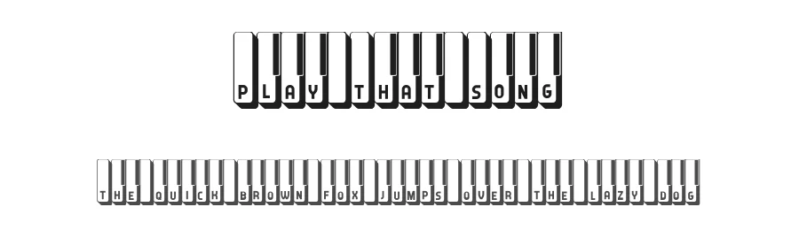 Play That Song by Vladimir Nikolic — Decorative Font