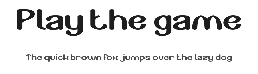 Play the game
