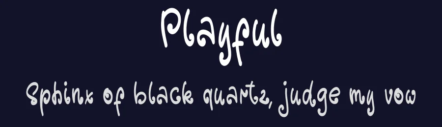Playful by Al Ghul — Decorative Font — thumbnail 2