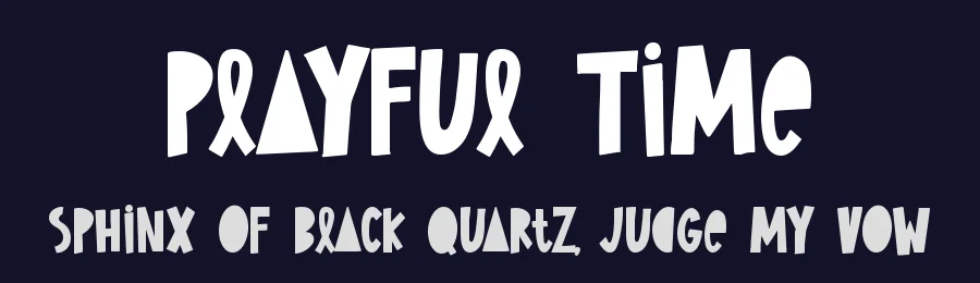 Playful Time by DM Letter Studio - Dimas Prasetyo — Decorative Font — thumbnail 2