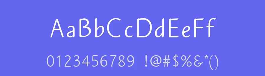 Plumeria Sans by Ava Liu — Sans Serif Font — thumbnail 3