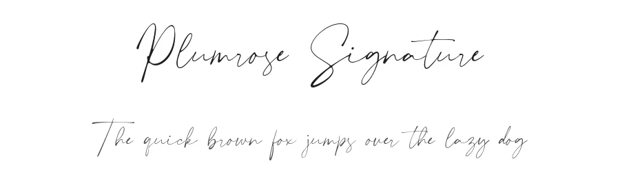 Plumrose Signature