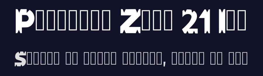 Pointink Zona 21 Ice by nidenide — Decorative Font — thumbnail 2