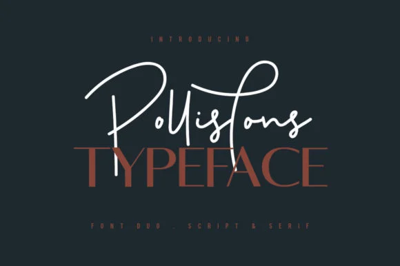 Pollistons Font by Maulana Creative — Script Handwritten Font