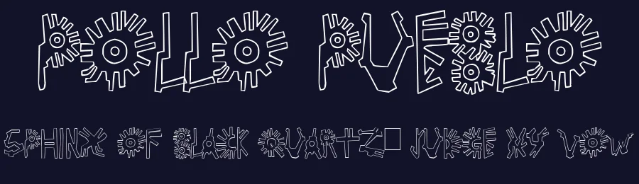 Pollo Pueblo by Chicken Billy — Decorative Font — thumbnail 2