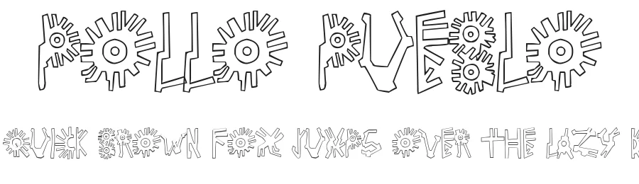 Pollo Pueblo by Chicken Billy — Decorative Font