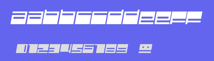 Polydiscous by Pseudoroom — Display Font — thumbnail 3