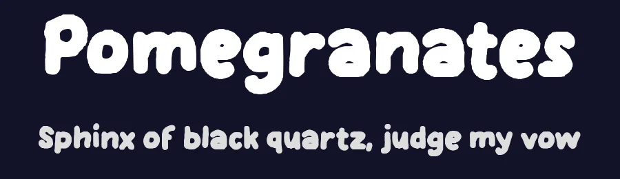 Pomegranates by Hanna Bie — Script Handwritten Font — thumbnail 2
