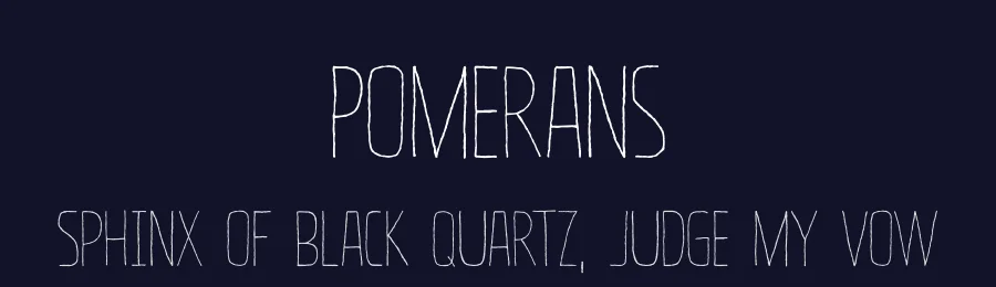 Pomerans by Hanoded — Script Handwritten Font — thumbnail 2