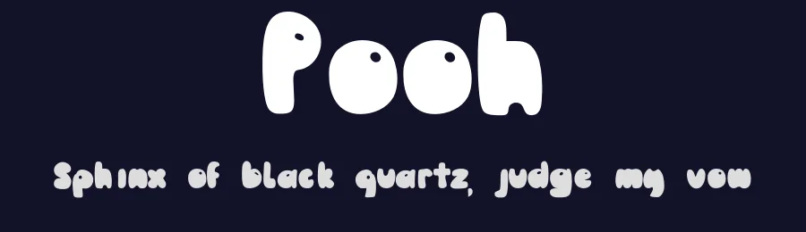 Pooh by Art of Mai — Decorative Font — thumbnail 2